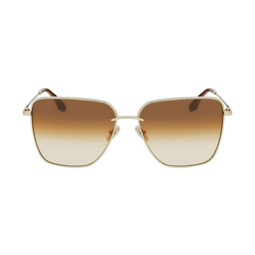 Victoria Beckham Gold Metal Sunglasses