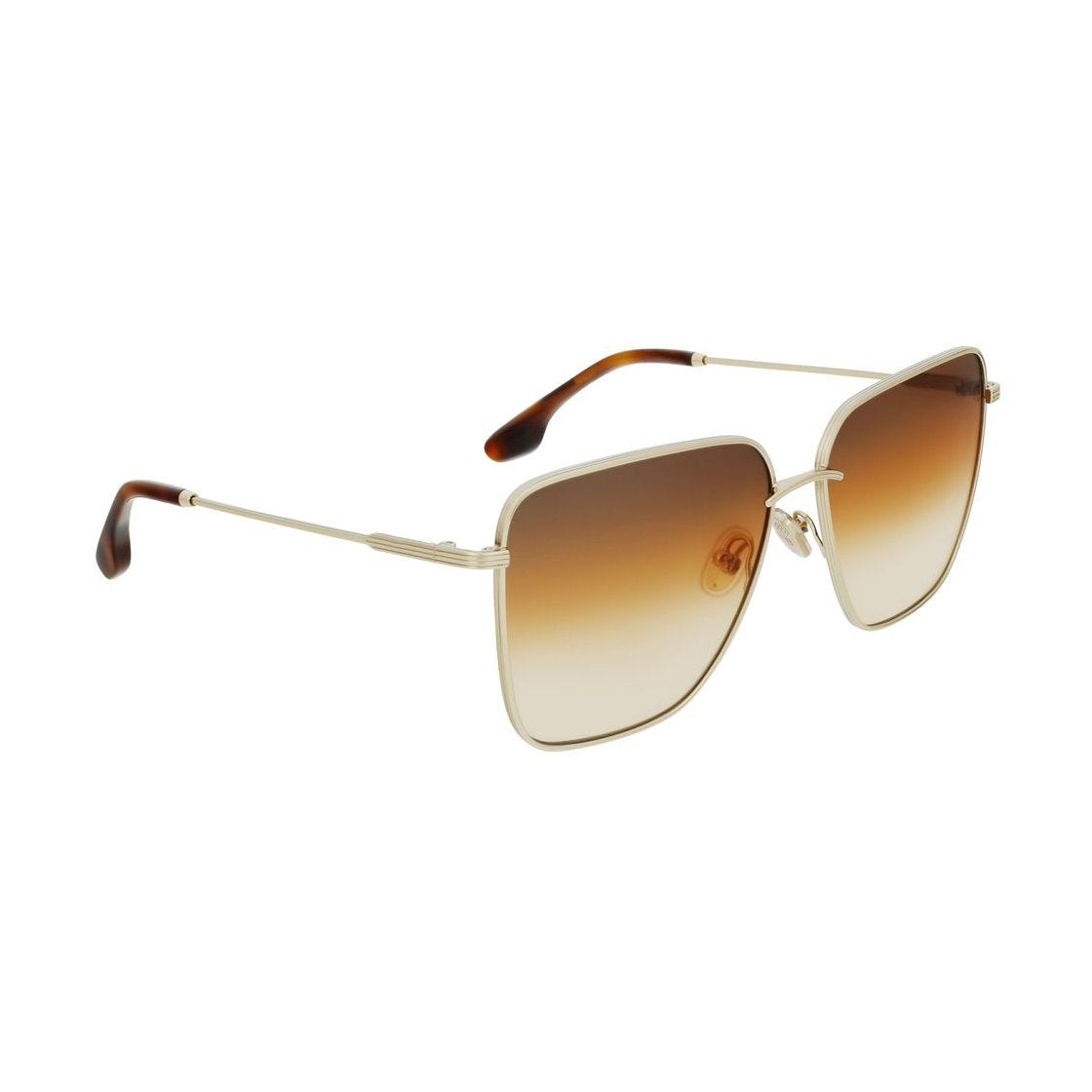 Victoria Beckham Gold Metal Sunglasses