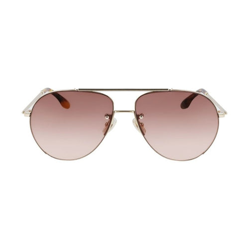 Victoria Beckham Gold Metal Sunglasses