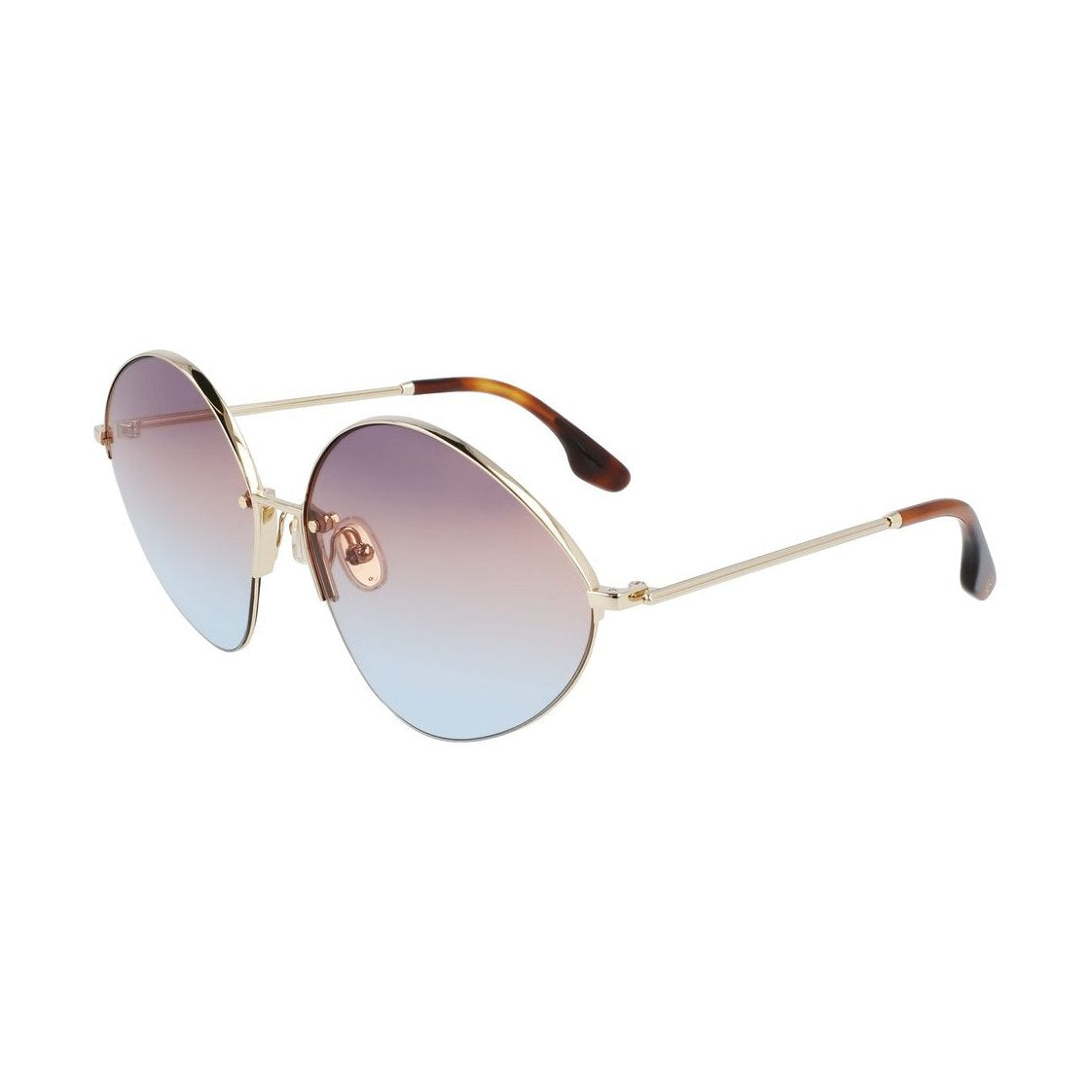 Victoria Beckham Gold Metal Sunglasses