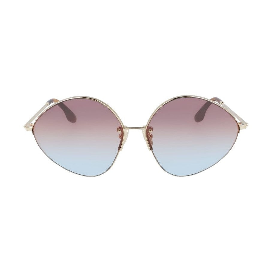 Victoria Beckham Gold Metal Sunglasses