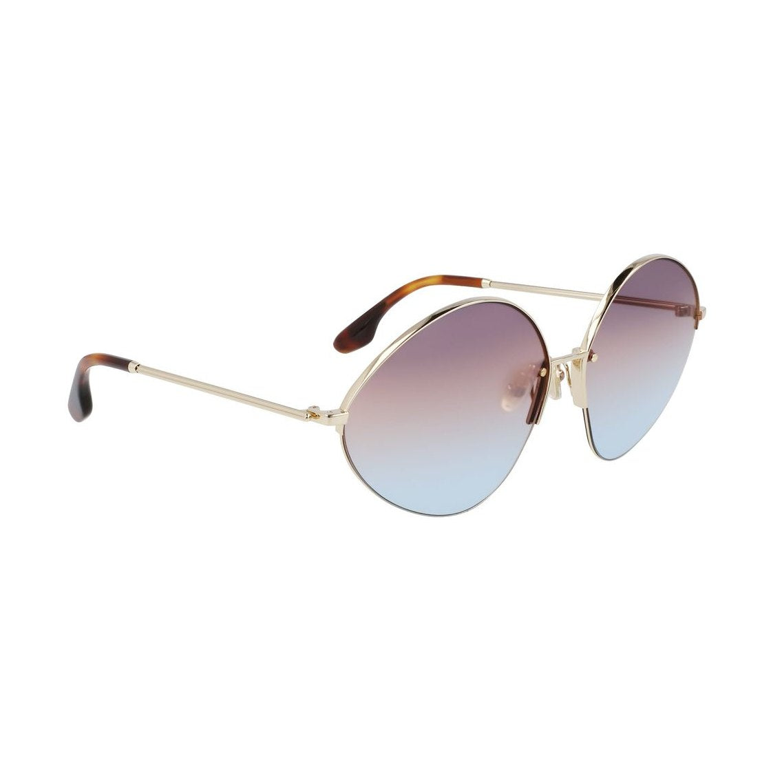 Victoria Beckham Gold Metal Sunglasses