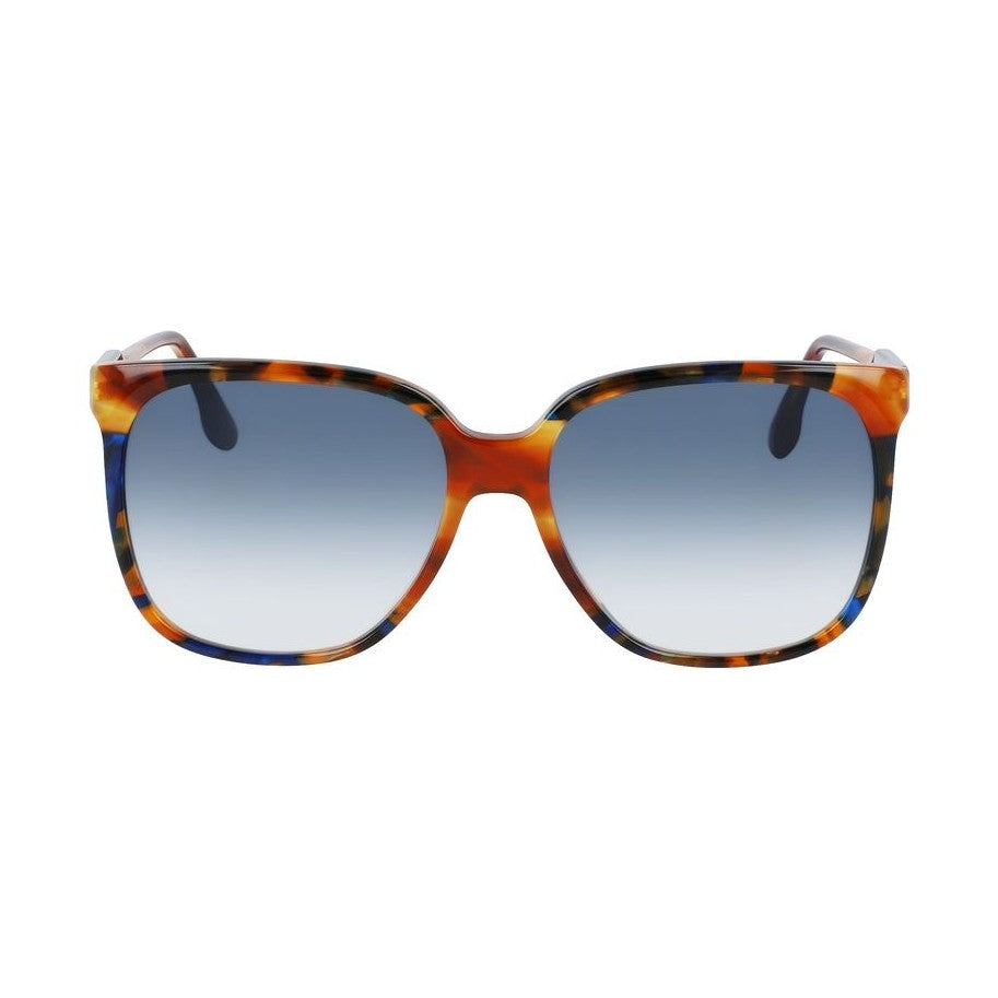 Victoria Beckham Brown Acetate Sunglasses