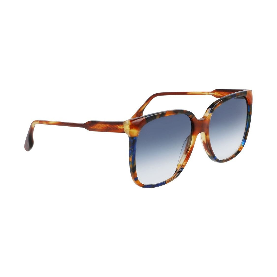 Victoria Beckham Brown Acetate Sunglasses