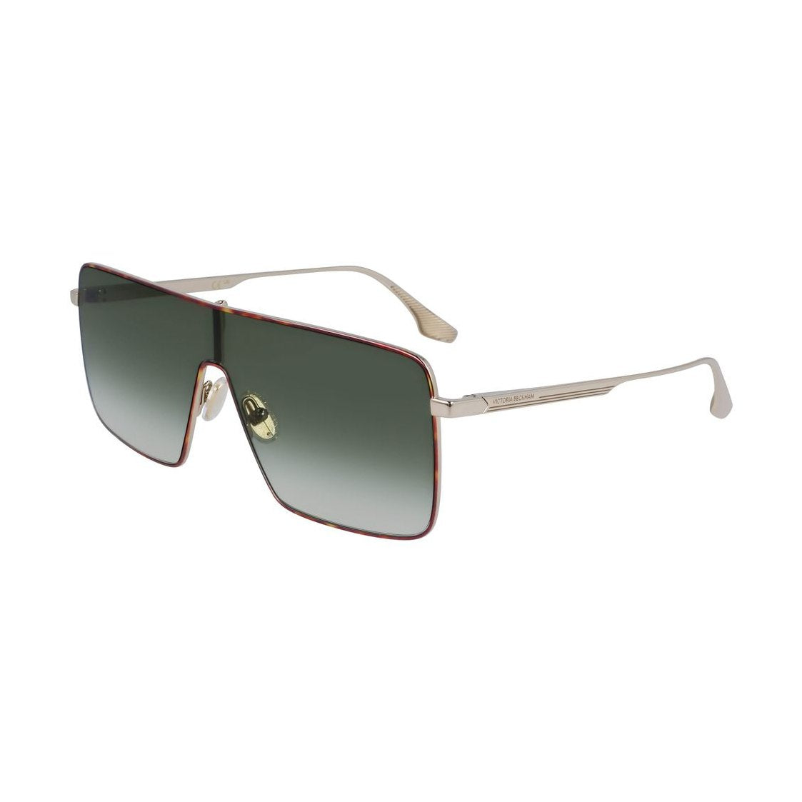 Victoria Beckham Gold Metal Sunglasses