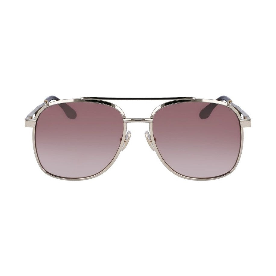 Victoria Beckham Gold Metal Sunglasses