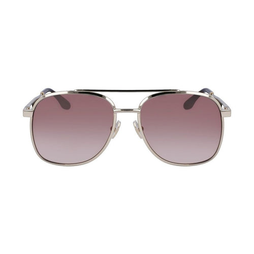 Victoria Beckham Gold Metal Sunglasses