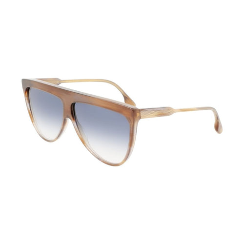 Victoria Beckham Brown Acetate Sunglasses