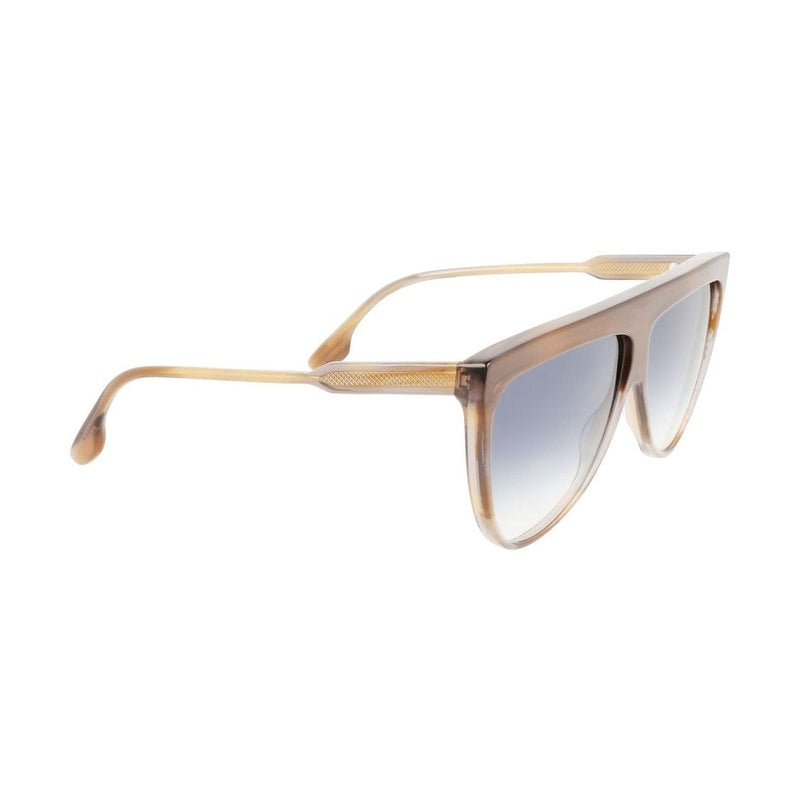 Victoria Beckham Brown Acetate Sunglasses