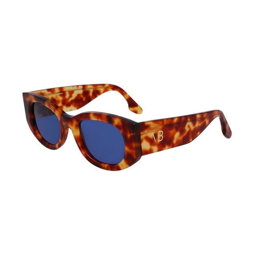 Victoria Beckham Brown Acetate Sunglasses