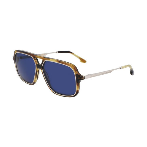 Victoria Beckham Brown Acetate Sunglasses