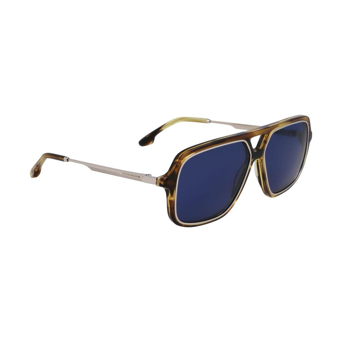 Victoria Beckham Brown Acetate Sunglasses