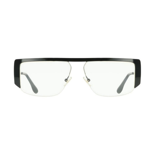 Victoria Beckham Black Metal Sunglasses