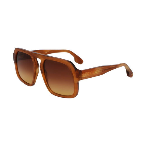 Victoria Beckham Gold Acetate Sunglasses