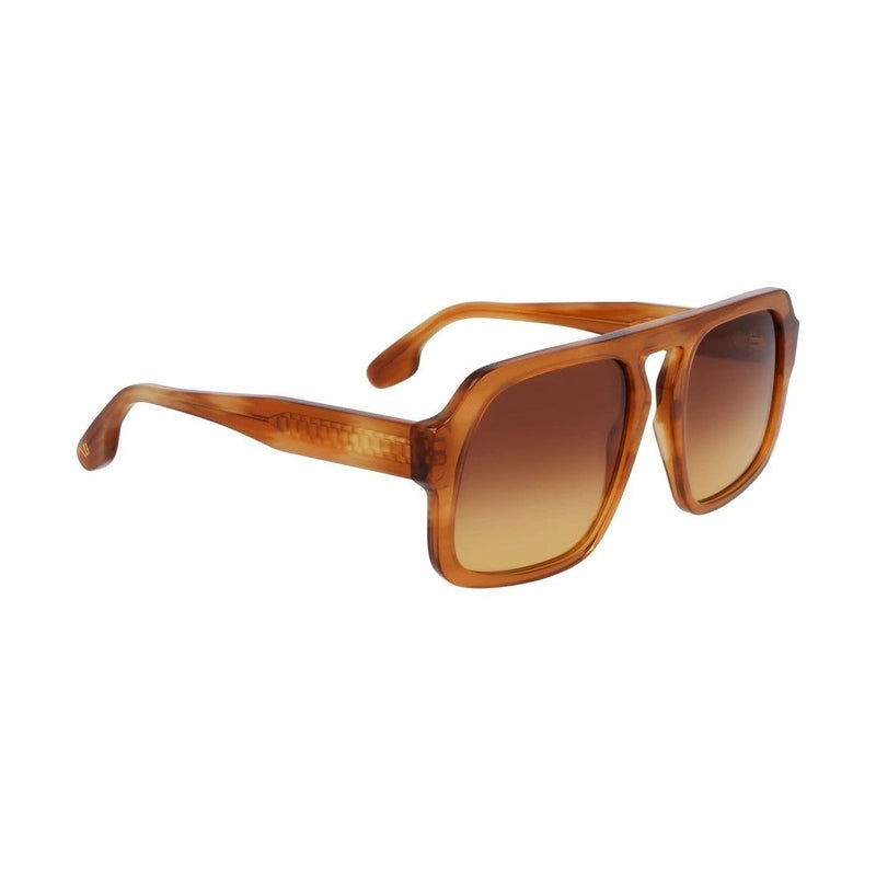 Victoria Beckham Gold Acetate Sunglasses