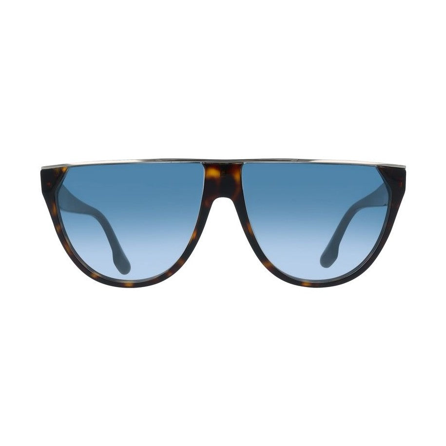 Victoria Beckham Brown Acetate Sunglasses