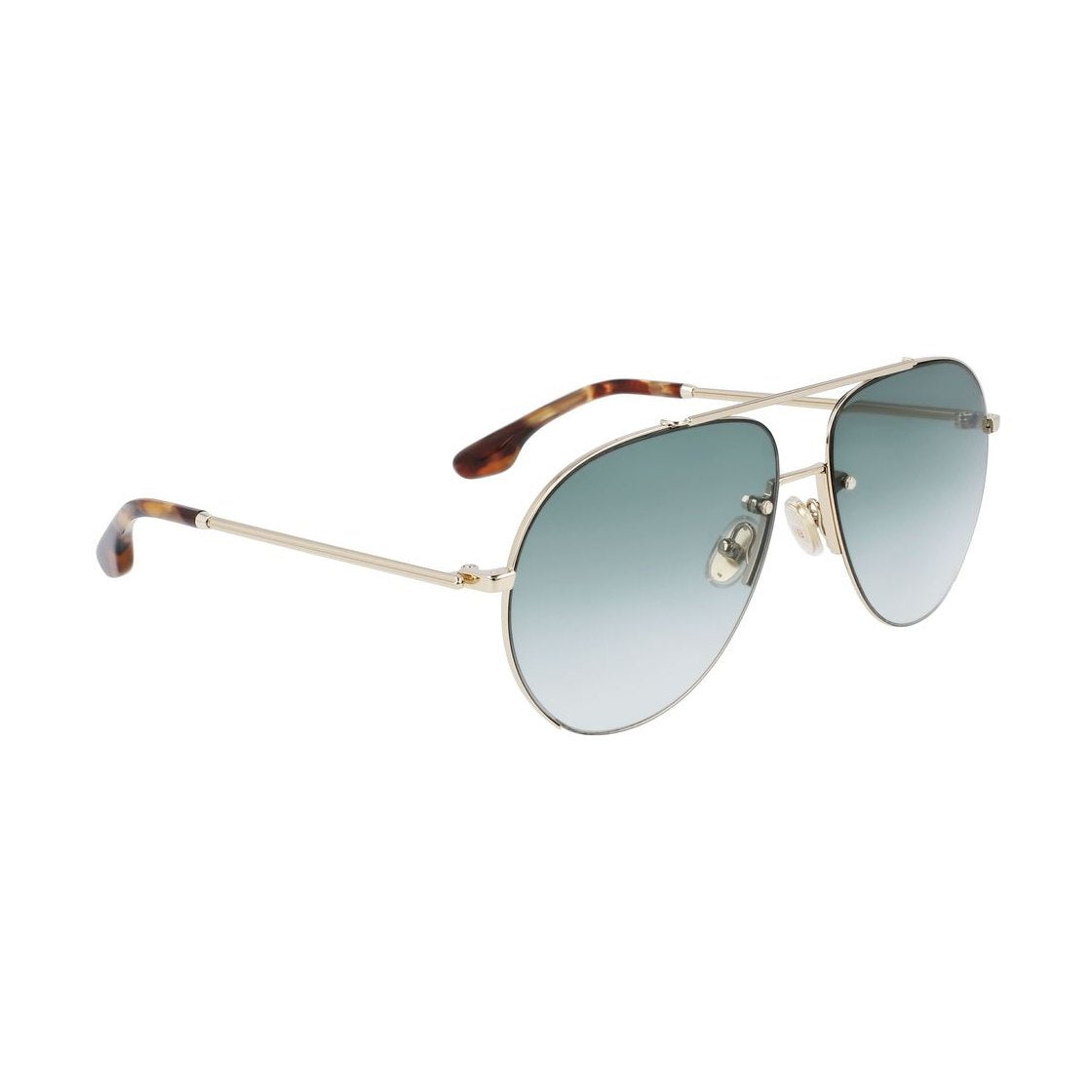 Victoria Beckham Gold Metal Sunglasses