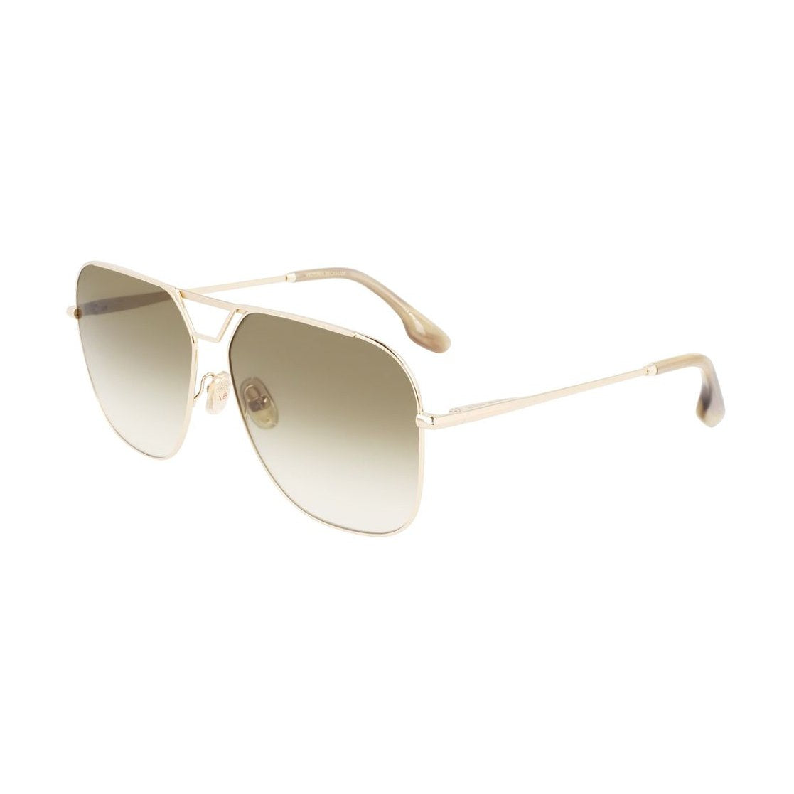 Victoria Beckham Gold Metal Sunglasses