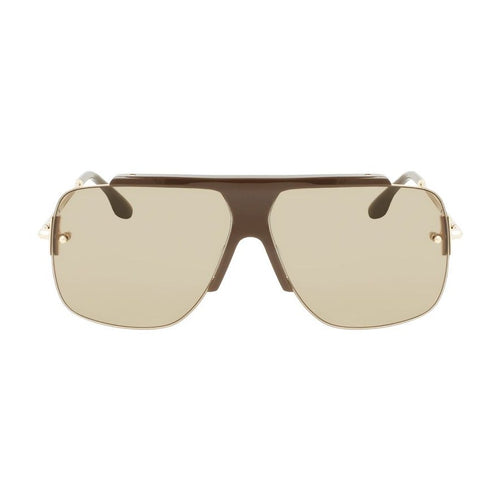 Victoria Beckham Brown Acetate Sunglasses