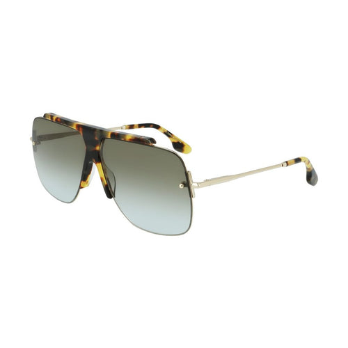 Victoria Beckham Brown Acetate Sunglasses