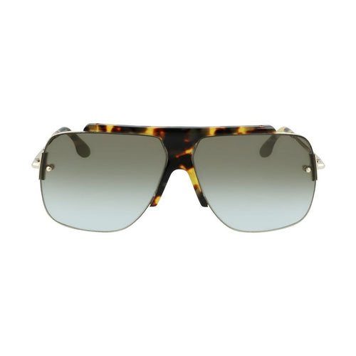 Victoria Beckham Brown Acetate Sunglasses
