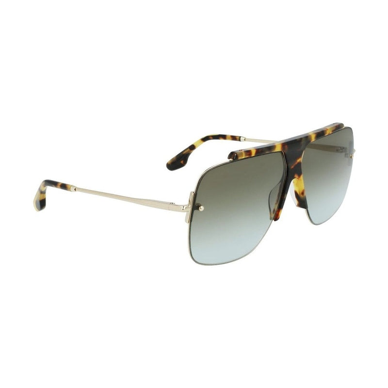 Victoria Beckham Brown Acetate Sunglasses