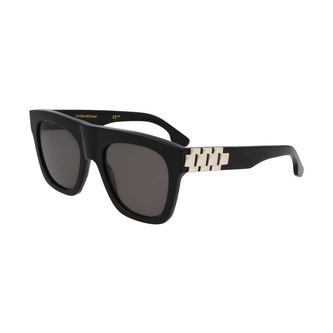 Victoria Beckham Black Acetate Sunglasses