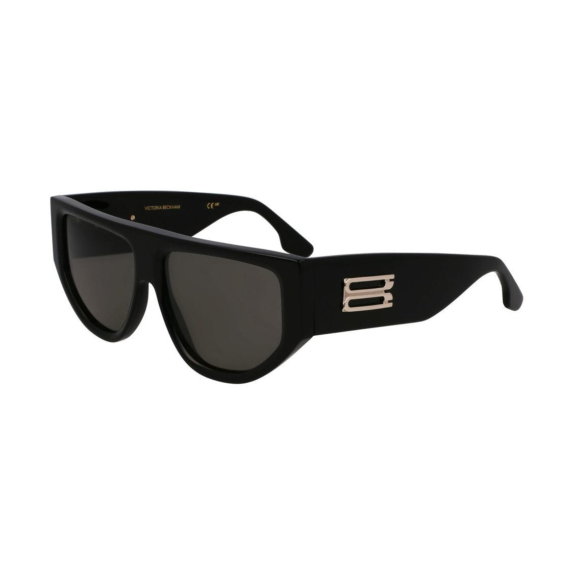 Victoria Beckham Black Acetate Sunglasses
