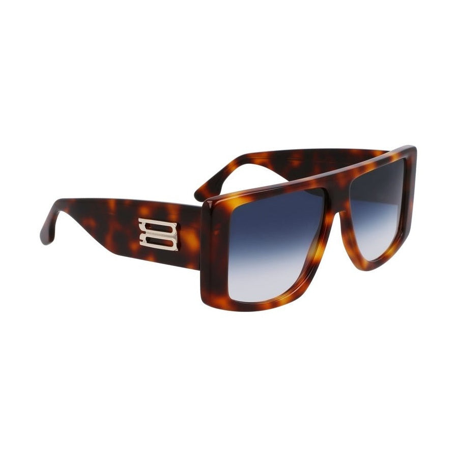 Victoria Beckham Brown Acetate Sunglasses