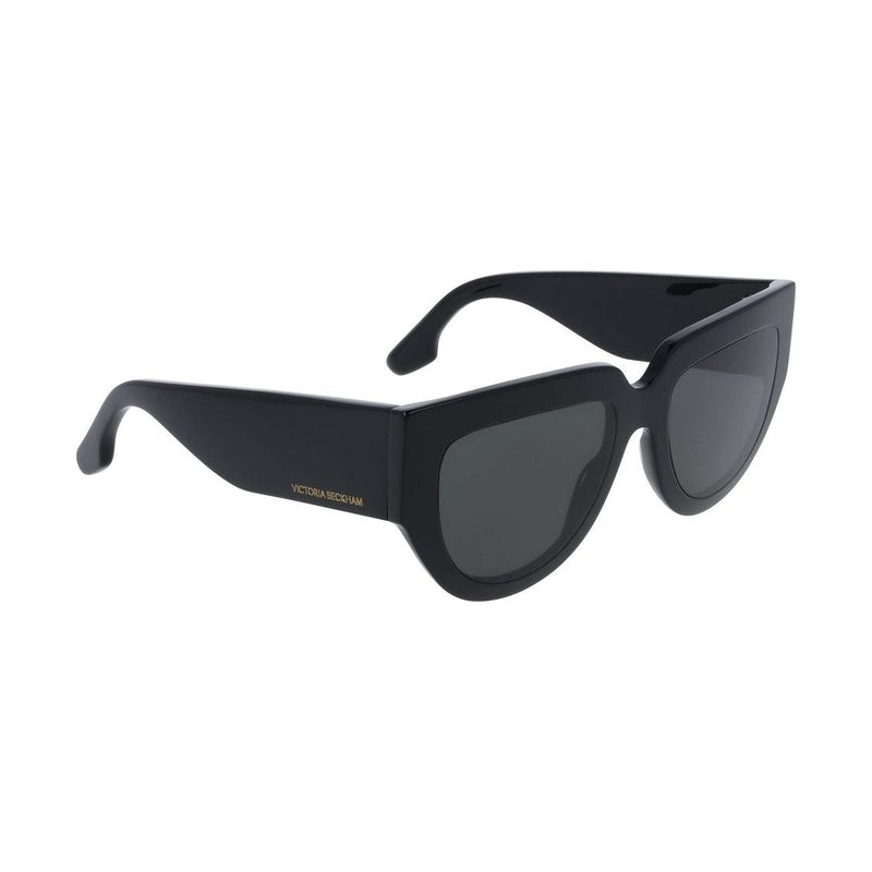 Victoria Beckham Black Acetate Sunglasses