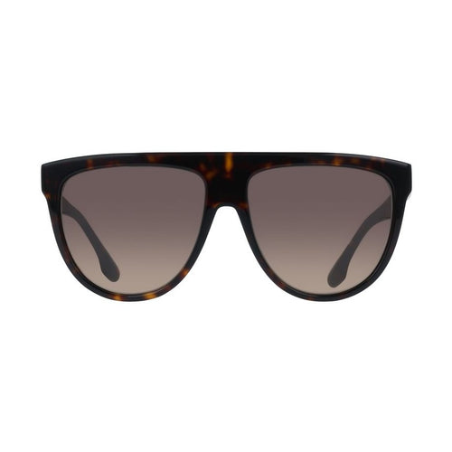 Victoria Beckham Brown Acetate Sunglasses