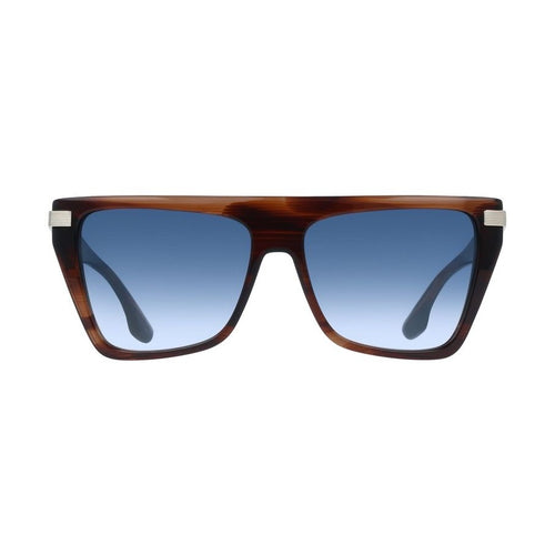 Victoria Beckham Brown Acetate Sunglasses