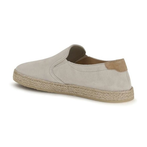 Brunello Cucinelli Gray Calf Leather Bos Taurus Low Top Sneakers