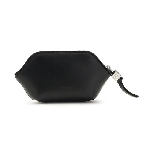 Ganni Black Polyester Wallet