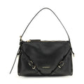 Givenchy Black Calf Leather Bos Taurus Shoulder Bag