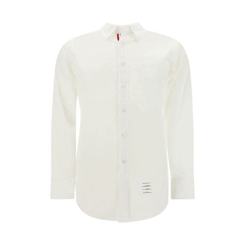 Thom Browne White Cotton Shirt