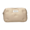 Maison Margiela Beige Leather Clutch Bag