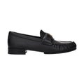 Givenchy Black Leather Slip-On Loafers