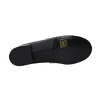Givenchy Black Leather Slip-On Loafers