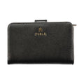 Furla Black Leather Women Wallet