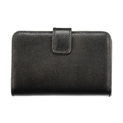 Furla Black Leather Women Wallet