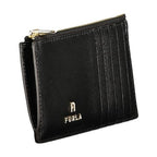 Furla Black Leather Women Wallet