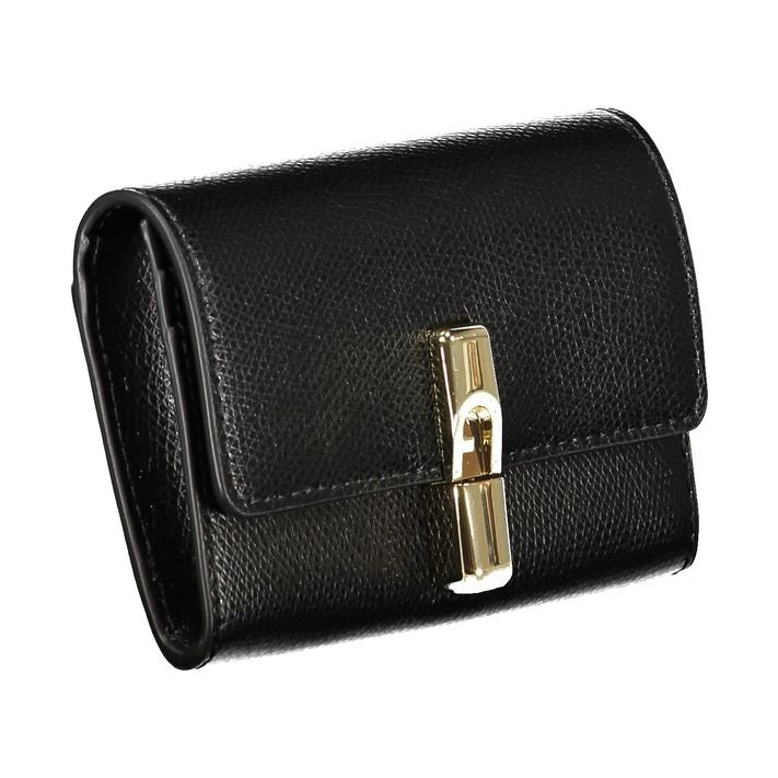 Furla Nero Leather Women Wallet