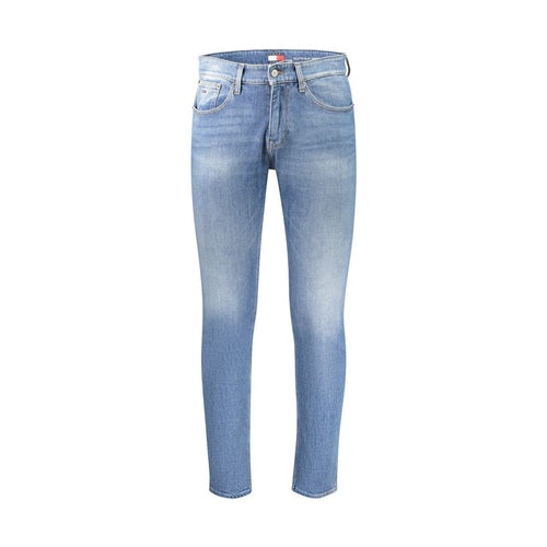 Tommy Hilfiger Blu Cotton Men Jeans