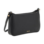Versace Black Calf Leather Bos Taurus Shoulder Bag
