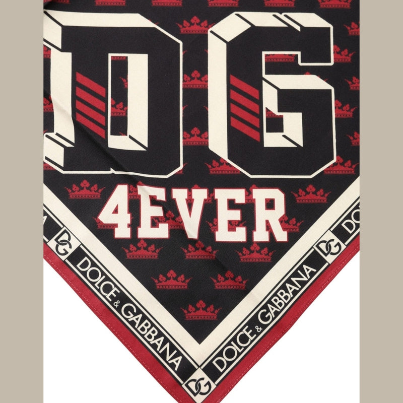 Dolce & Gabbana Multicolor #DGRoyals Square Foulard 50cm x 49.5cm Scarf