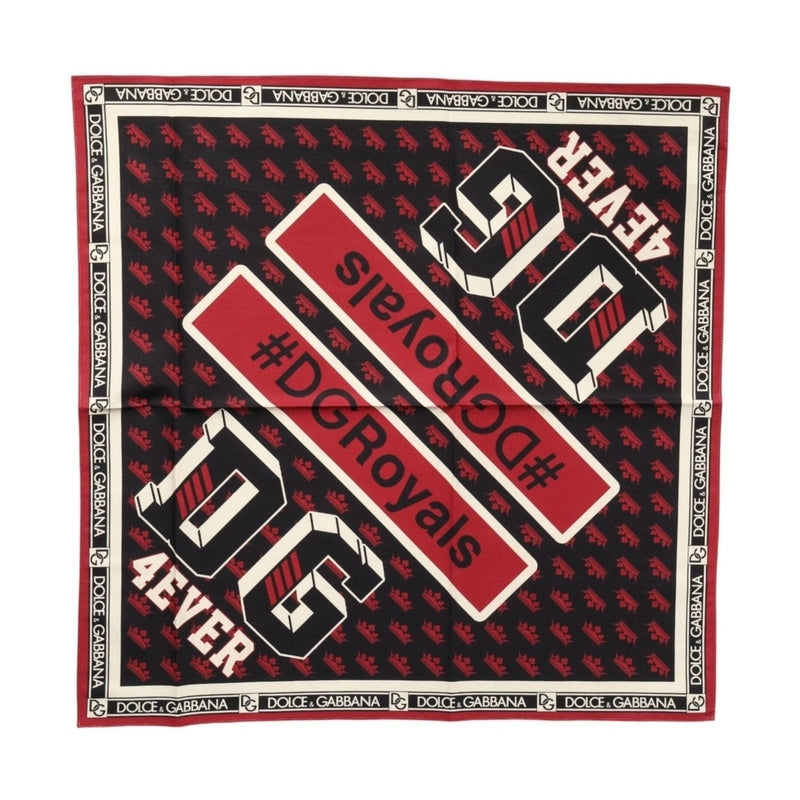 Dolce & Gabbana Multicolor #DGRoyals Square Foulard 50cm x 49.5cm Scarf