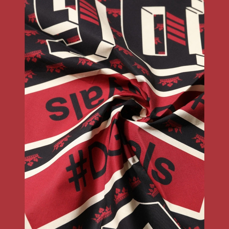 Dolce & Gabbana Multicolor #DGRoyals Square Foulard 50cm x 49.5cm Scarf