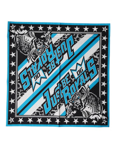 Dolce & Gabbana Multicolor DG Royals Square Foulard 51.5cm x 51cm Scarf