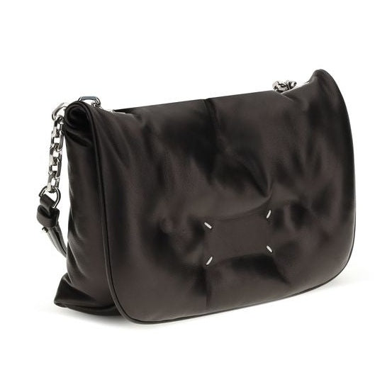 Maison Margiela Black Lamb Ovis Aries Aries Shoulder Bag